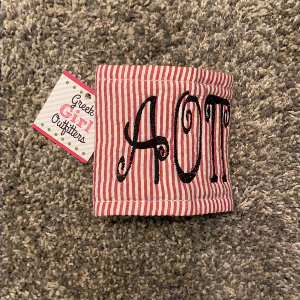AOII koozie, never used. NWT.
